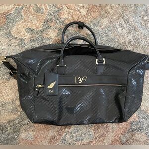Diane Von Furstenberg Black Travel Bag